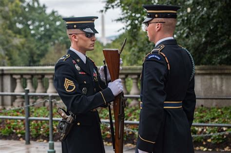 SIG SAUER PRESENTING OF A CEREMONIAL M17 PISTOL TO THE U.S. ARMY'S 3RD ...