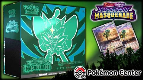 Twilight Masquerade Is Here Pokémon Center Etb Opening Youtube