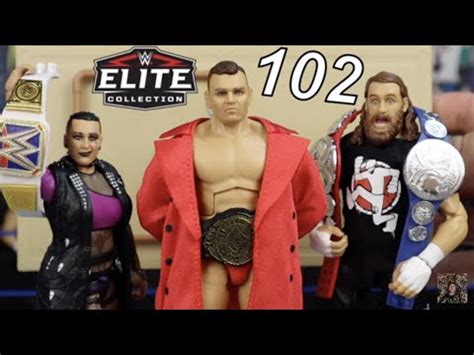 I Reviewed Half Of WWE Elite Series 102 Gunther Sami Zayn Mami