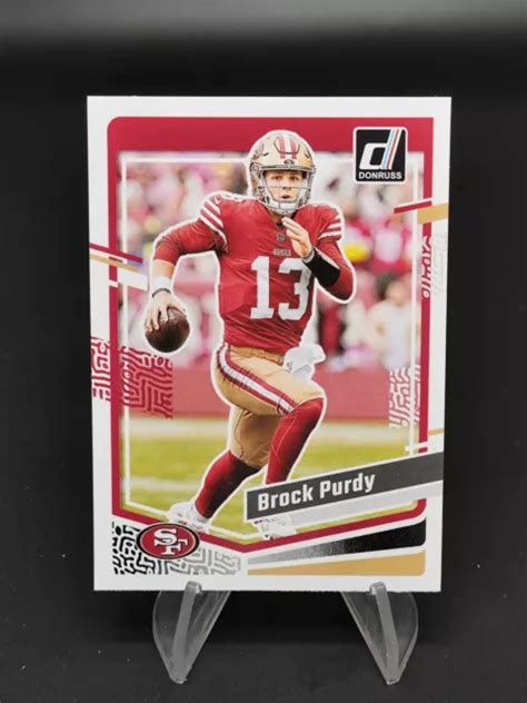 Panini Donruss Football San Francisco Ers Brock Purdy White Zk