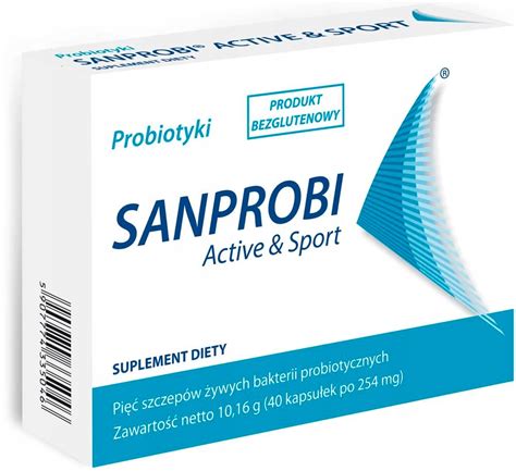 Sanprobi Active I Sport Kaps Probiotyk Jelita Allegro Pl