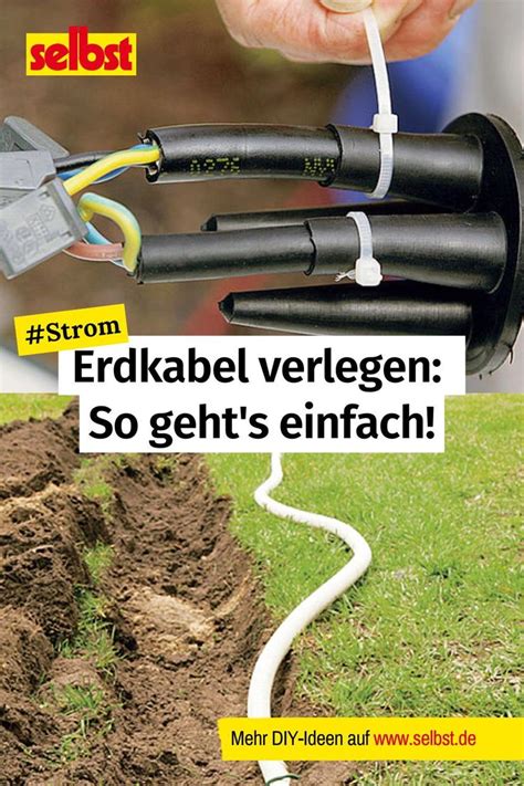 Erdkabel Verlegen Erdkabel Verlegen Erdkabel Steckdose Garten