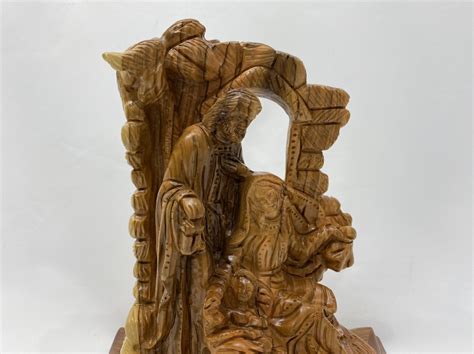 Nativity Scene - Bethlehem Wood Carving