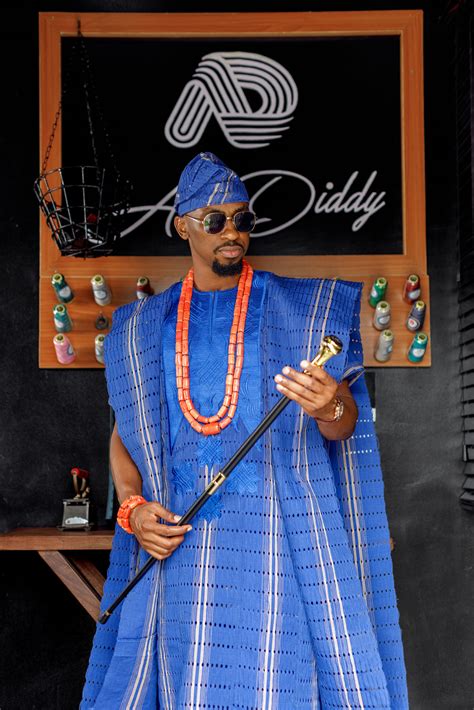 smart unique bespoke groom agbada style GM001 feel the taste