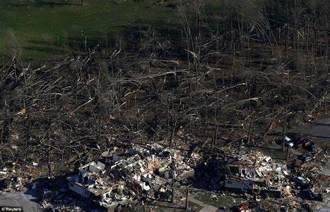 Washington, Illinois tornado: Aerial photos show incredible scale of ...