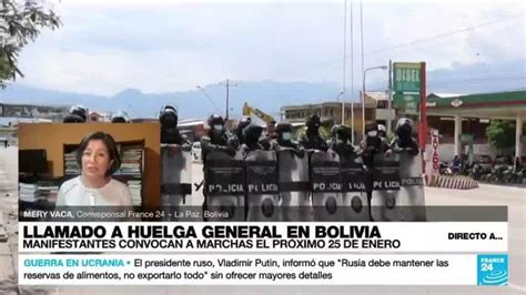 Directo A La Paz Y El Informe De La Cidh Sobre Las Protestas En Bolivia France 24