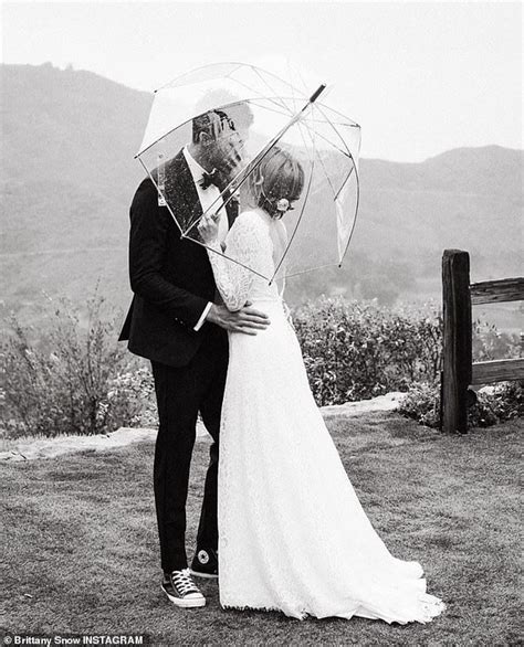 Brittany Snow Looks Radiant In Photos From Her Pre Quarantine Wedding