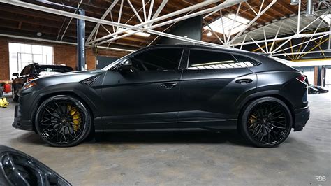 Lambo Urus on 24s Gets Some Imperative Optimizations, Rides Satin Black ...