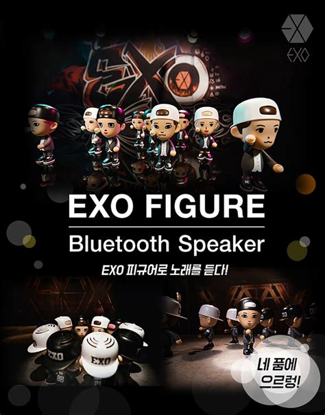 Hot Item Sm Town Official Exo Figure Bluetooth Speaker Collection