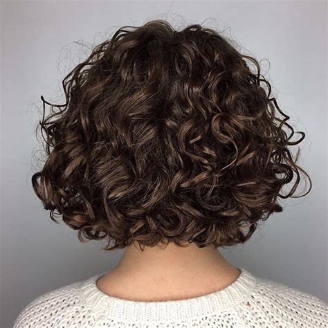 Stunning Spiral Perm on Bob Haircut