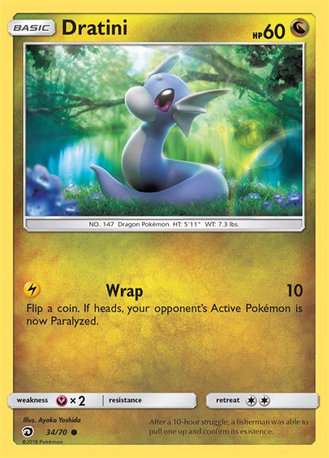 Dratini Dragon Majesty Common Pokemon Tcg Digitaltq