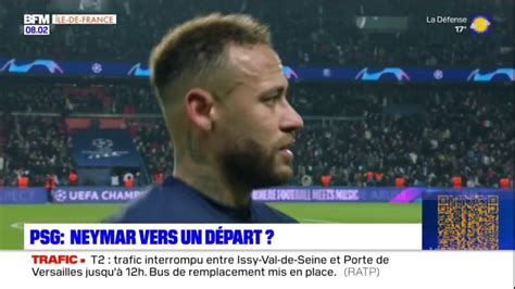 Psg Vers Un D Part De Neymar