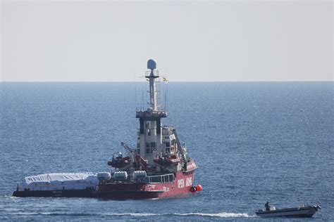 Humanitarian Maritime Corridor Ship Carrying Gaza Aid Departs Cyprus