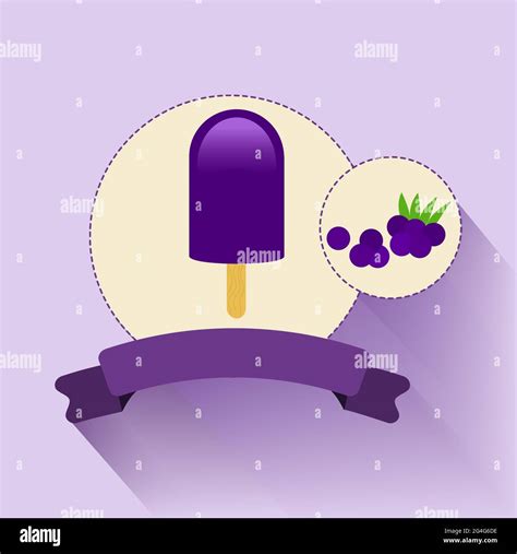 Acai Frozen Stock Vector Images Alamy