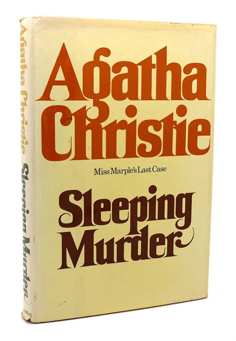 Sleeping Murder Agatha Christie First Edition Second Printing