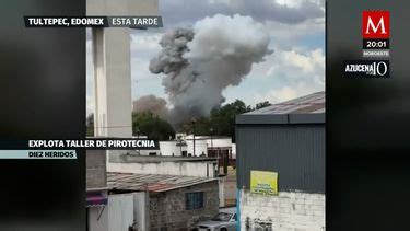 Explota Polvor N En Tultepec Hoy En Edomex Video Grupo Milenio