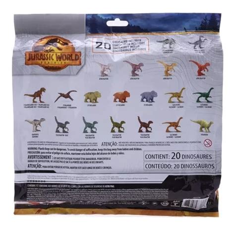 Dinosaurios Minis Jurassic World Dominion 20 Piezas En Venta En