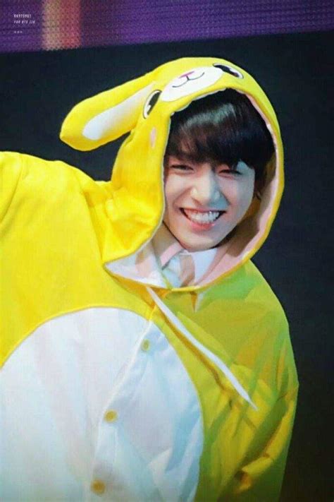 Jungkook With Bunny Smile So Cute😍😍😍 Army S Amino