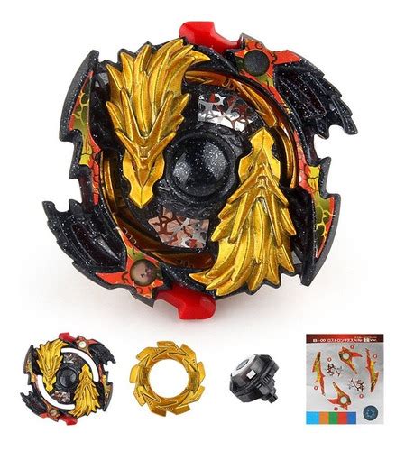 Nova Beyblade Burst B 00 Lost Longinus Nsp Gold Dragon Mercadolivre