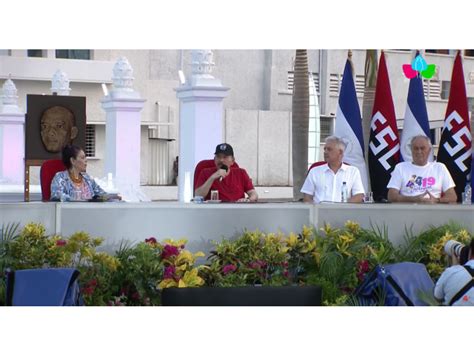 La Ceremonia Solemne De La Entrega De Buses Rusos A Nicaragua