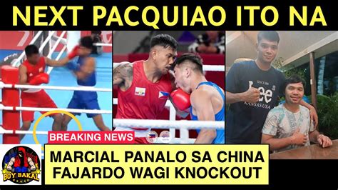 BREAKING NEWS Round 1 Tapos Ang Laban Marcial Panalo Pinaluhod Ang