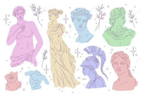 Antique Statues Vector Hd Png Images Antique Statues Statue Modern