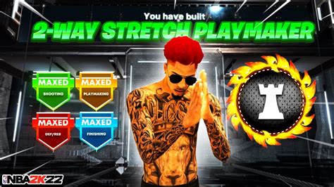 NEW 2 WAY STRETCH PLAYMAKER BUILD NBA 2K22 CURRENT GEN YouTube