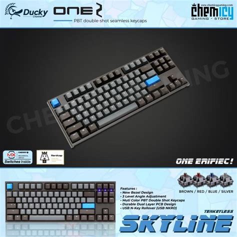 Jual Ducky One Skyline Tkl Mechanical Keyboard Shopee Indonesia