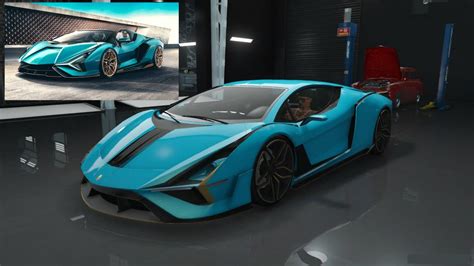 Gta 5 Pegassi Ignus Customization Based On Real Life Lamborghini Sian