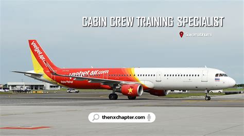 Thai Vietjet รับสมัคร Cabin Crew Training Specialist ขอ Toeic 650