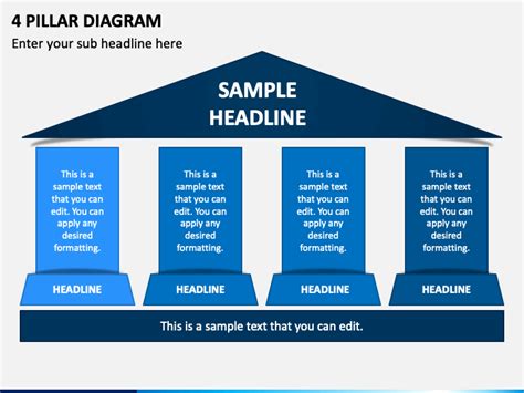 Free Pillar Diagram For Powerpoint And Google Slides