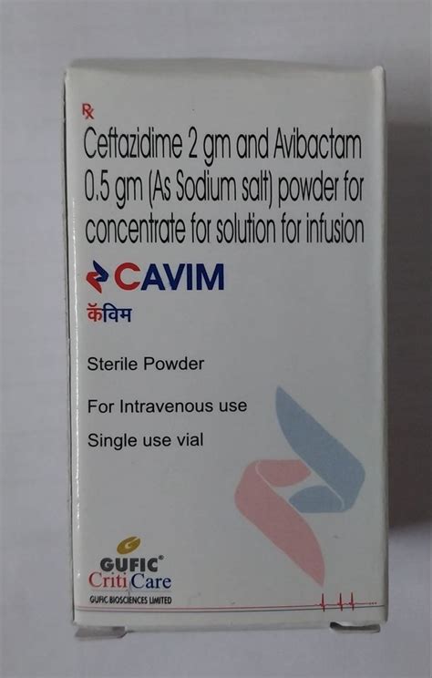 Cavim Ceftazidime Gm And Avibactam Gm At Rs Piece