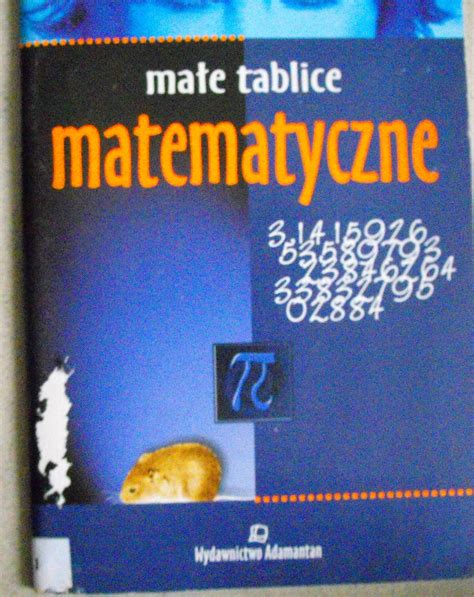 Małe tablice matematyczne Witold Mizerski 13231347567 Podręcznik