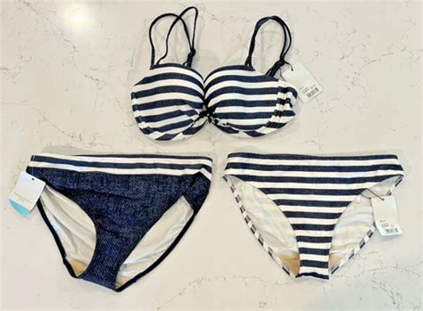 Prima Donna Swim Bathing Suit PC Set Bikini Top D Medium