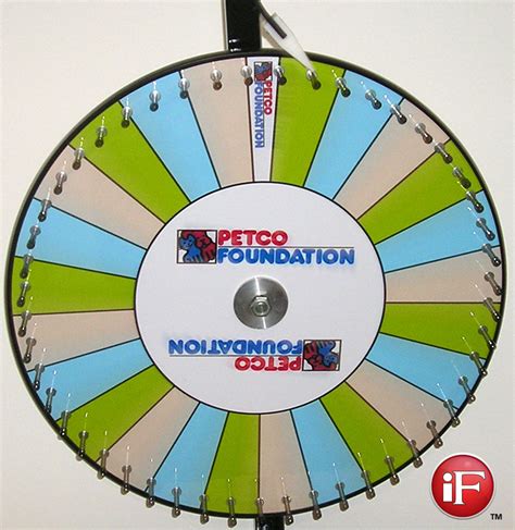 Custom Prize Wheel Promotional Award Wheels Petco Foundation