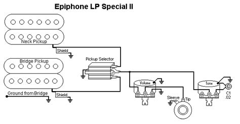 Epiphone Les Paul 50s Wiring Diagram