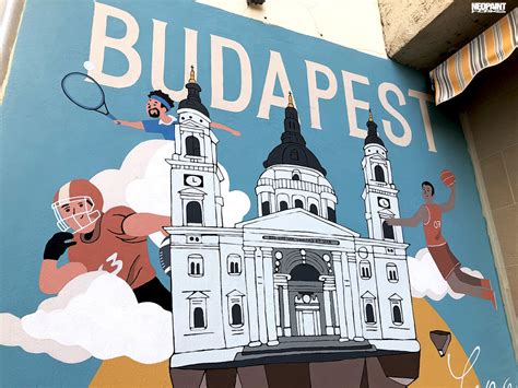 Budapest Egyik Jelk P T Br Zol J Sz Nes Falfestm Ny K Sz Lt Budapest