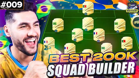 FIFA 23 I BUILT THE BEST POSSIBLE 200K SQUAD BUILDER IN ULTIMATE TEAM