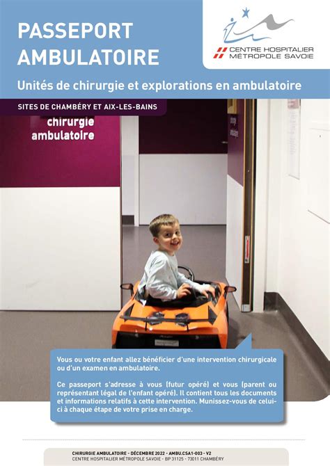 Calaméo Passeport Ambulatoire Enfants 2022 AMBU CSA1 003