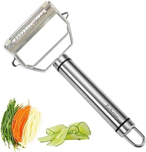 Amazon AnGeer Julienne Peeler Stainless Steel Vegetable Peeler