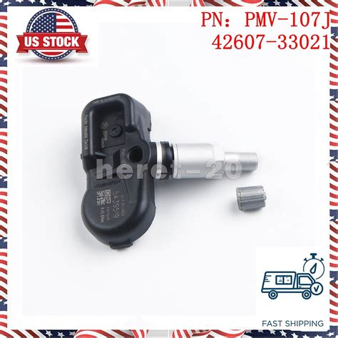 1X TPMS 42607 33021 For Toyota Lexus TIRE PRESSURE SENSOR PMV 107J 315