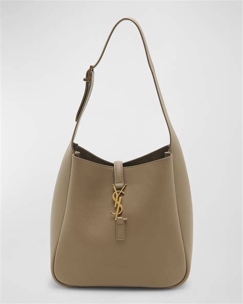 Saint Laurent Le 5 A 7 YSL Small Hobo In Smooth Supple Leather Neiman