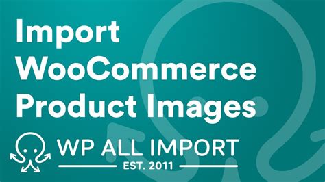 How To Import Woocommerce Product Images Youtube