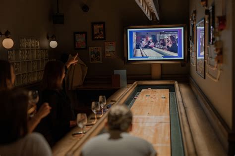 Electric Shuffle Leeds And London S High Tech Shuffleboard Bar Is