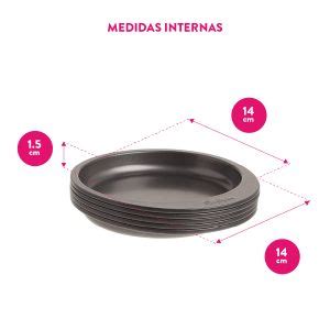 Juego De Moldes Para Torta Redonda Cm Easy Layers Original