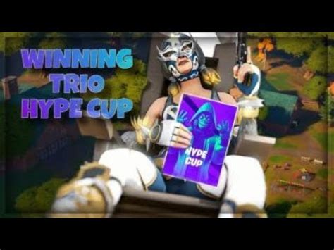 Winning The Trio Hype Cup Fortnite Live Oce Season Road To