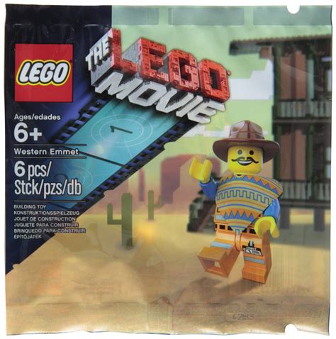 Lego Western Emmet The Lego Movie Exclusive Figure : Amazon.co.uk: Toys ...