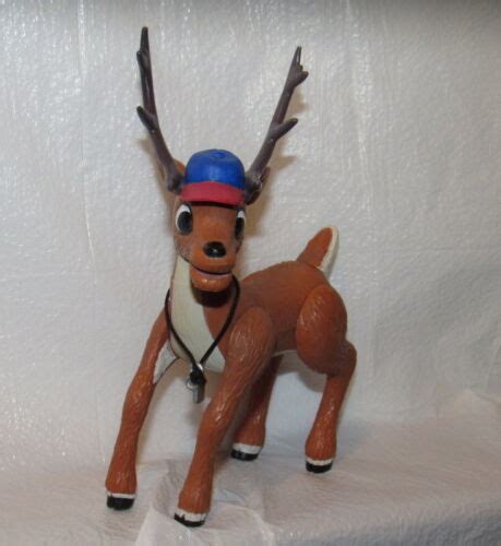 Rudolph The Red Nosed Reindeer Coach Comet Cap And Whistle Action