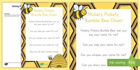 Bumble Bee Song Activity for Kids | Twinkl USA - Twinkl