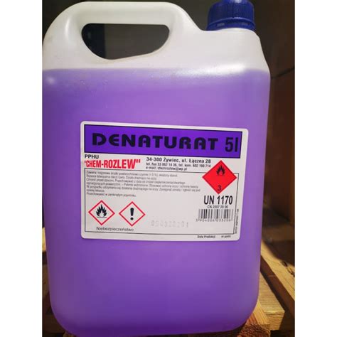 Denaturat Fioletowy 5 L CHEM ROZLEW